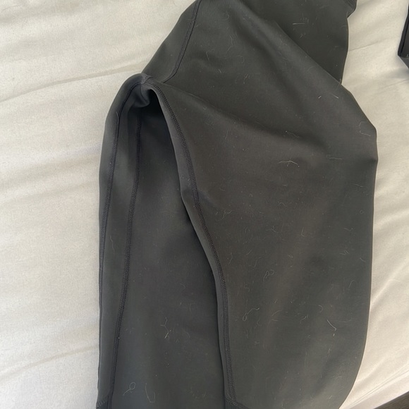 Black mesh Womens Nike Leggings - Picture 5 of 5